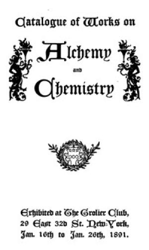 Catalogue of Works on Alchemy and Chemistry 10001767